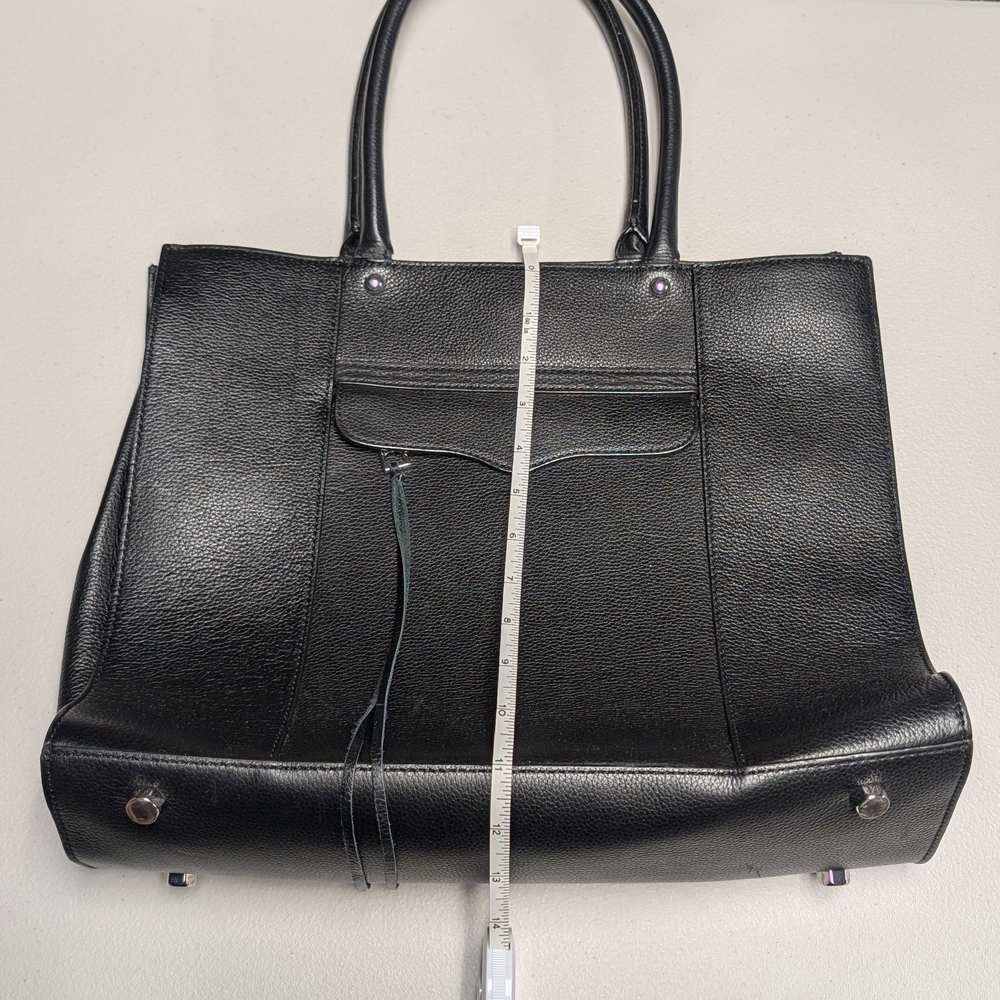 Rebecca Minkoff Black Leather Tote Bag